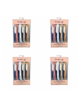 The Crème Shop 4-Pack Retractable Multi-Purpose Razors - 4 Sets